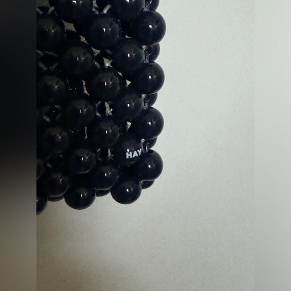 Perla Beaded Phone Holder Hay Blue Design Ana Krai NWT - Picture 5 of 6